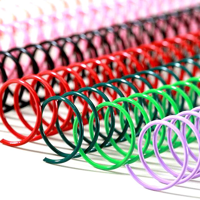 Nylonbeschichteter Spiral-Wire-O-Bindedraht für die Buchbindung