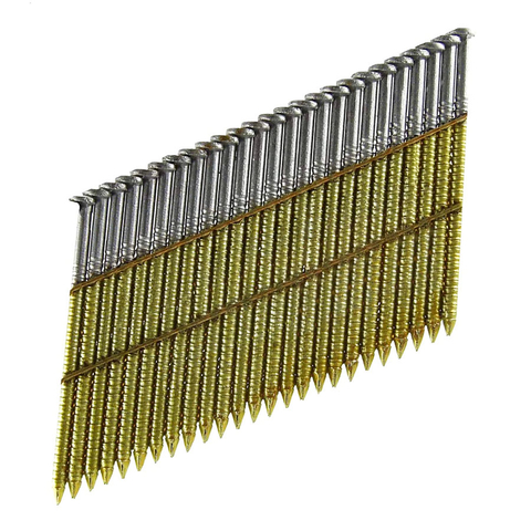 28 Degree Ring Shank Wire Collated Framing Nails