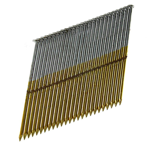 28 Degree 3-1/2 Inch Hot Dip Galvanized Air Nailer Framing Nails