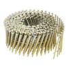 15 Degree Ring Electro Galvanized Coil Nails 2-1/2 Inch x .092
