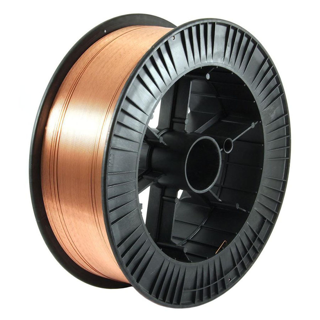 Fio de soldagem Er70s-6 de 0,035 polegadas revestido de cobre