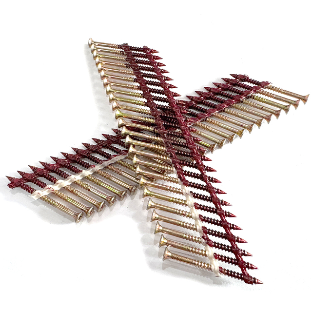 34 Degree Plastic Strip Nail Screw Fastener 2.8 X 50mm 