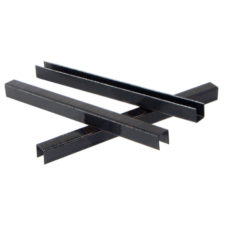 22 Gauge 3/8 Crown Black Upholstery Staple 71 Series 