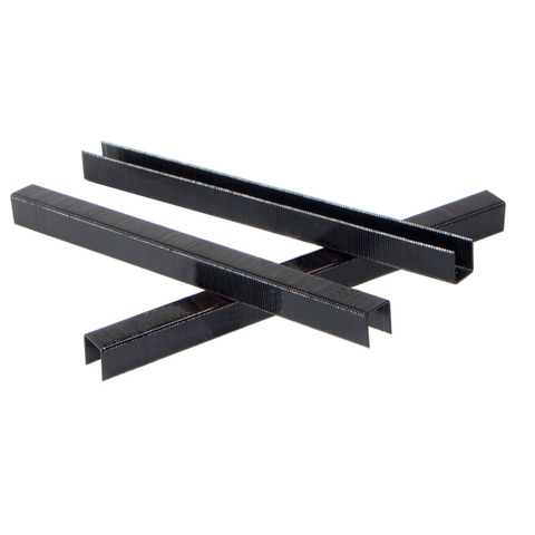 22 Gauge 3/8 Crown Black Upholstery Staple 71 Series 