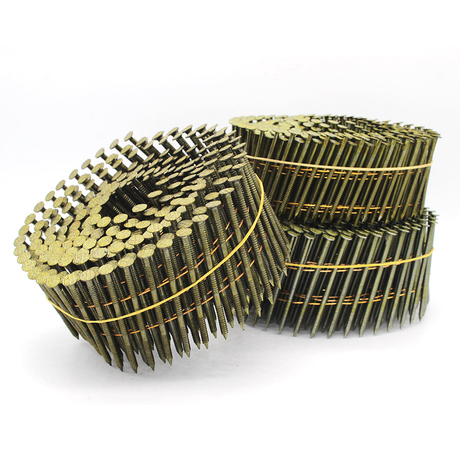  15 Degree Ring Shank Wood Siding Nails 0.092