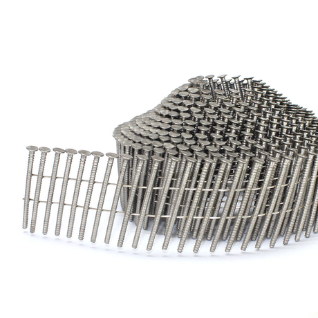 Stainless Steel Ring Shank Siding Nails 15 Degree 1-1/2 In. X 0.090 In.