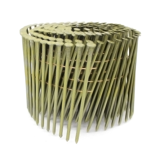 15 Degree Coil Framing Nails Bright Smooth Shank 2-1/2 Inch X .113