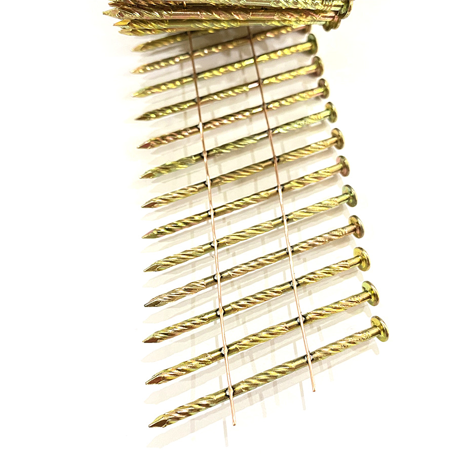 screw shank coil nails