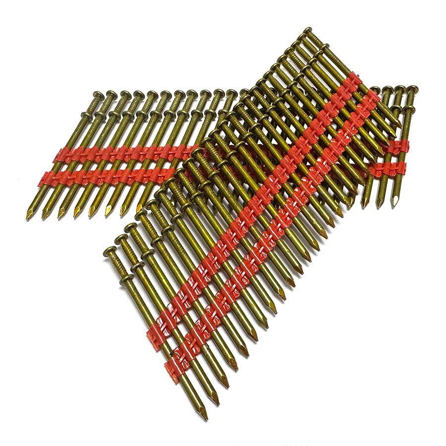 21 Degree 3.3x72mm Duplex Head Plastic Strip Nail 