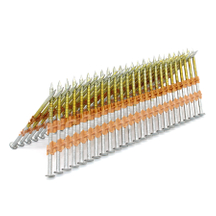 21 Degree Hot Dip Galvanized Ring Shank Plastic Collated Framing Nails