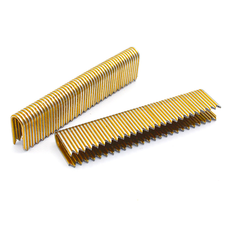 ลวดเย็บ 16 เกจ 3/4 นิ้ว U Crown Staples BCS31P พร้อมกาว