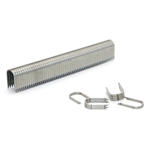 Cable U Staples 7.6mm T25 Round Crown Staples for Cable and Low Voltage Wiring