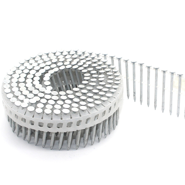 15-Grad-Kunststoff-Spiralnägel, glatter Schaft, 1,83 x 32 mm 