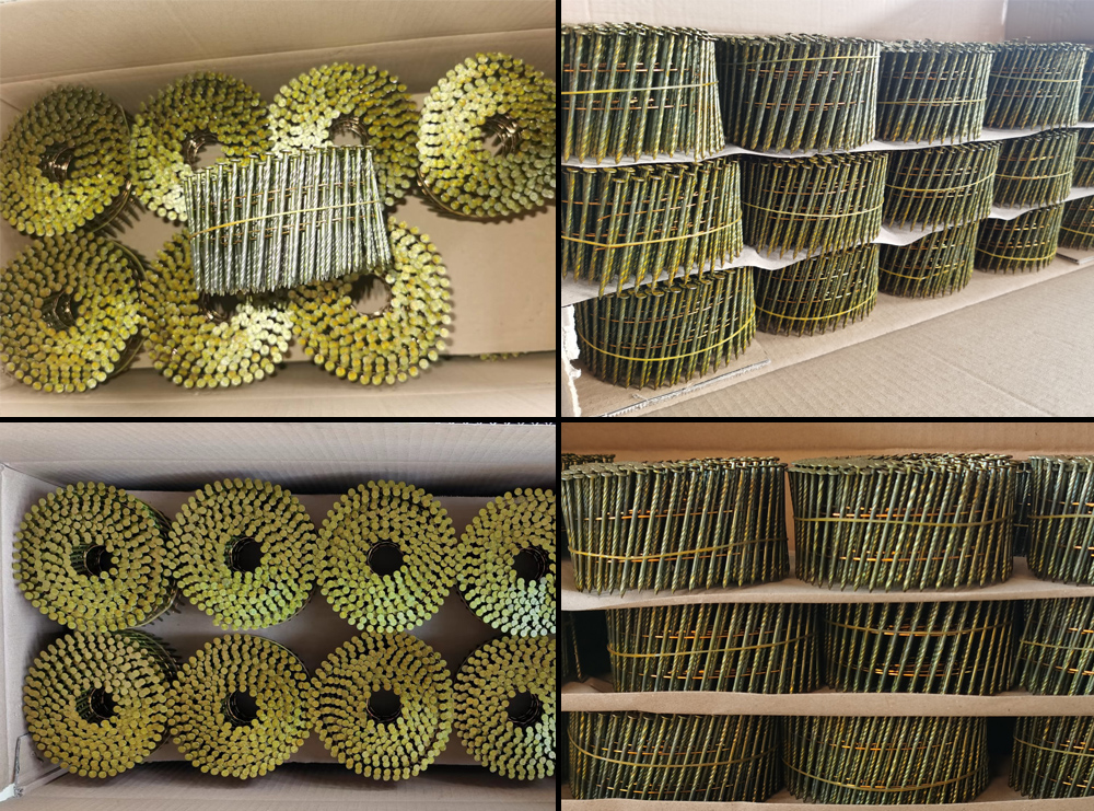 coil nails packing