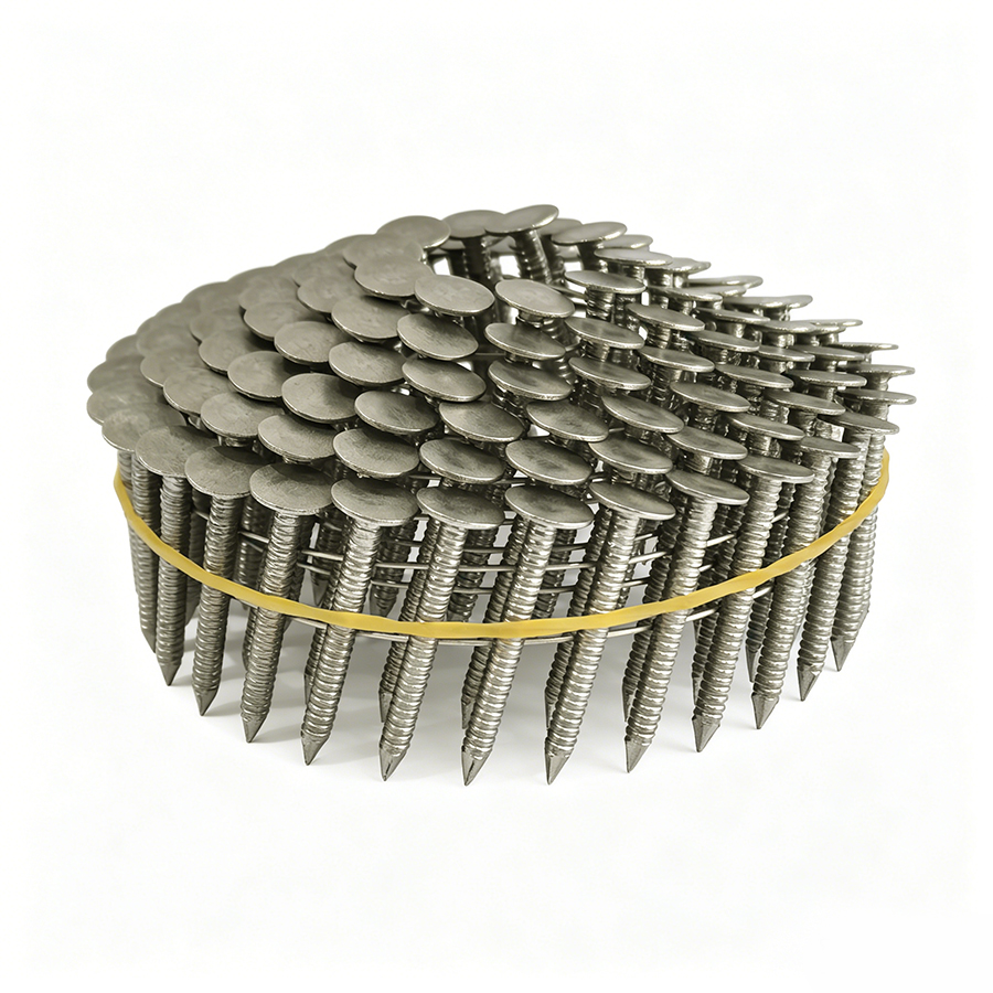 coil roofing nails stainless steel