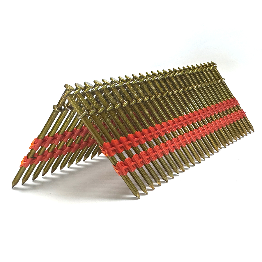 21 Degree 3.3x72mm Duplex Head Plastic Strip Nail 