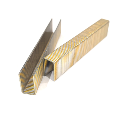 16 Gauge 1/2 Inch Crown Staples GS16 Type Galvanized Staples
