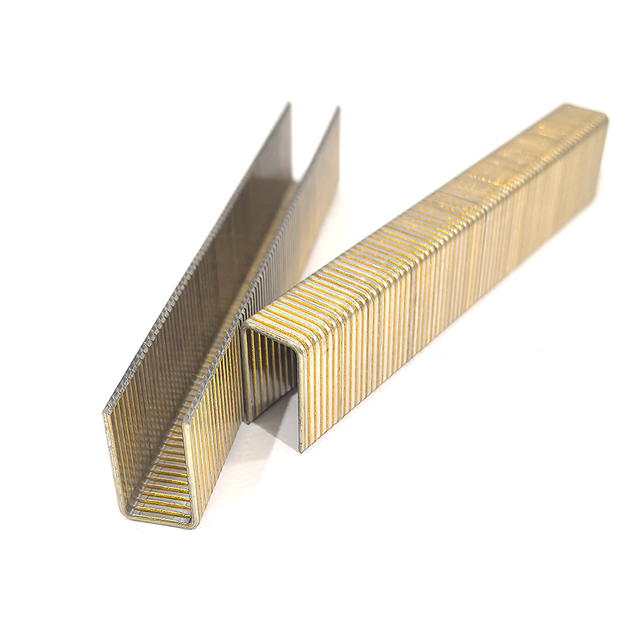 16 Gauge 1/2 Inch Crown Staples GS16 Type Galvanized Staples