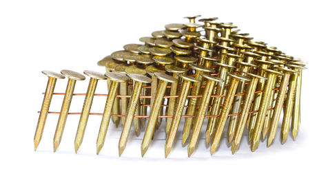 15 Degree Coil Nails for Shingles Roofing 1-3/4 In. X 0.120 In.