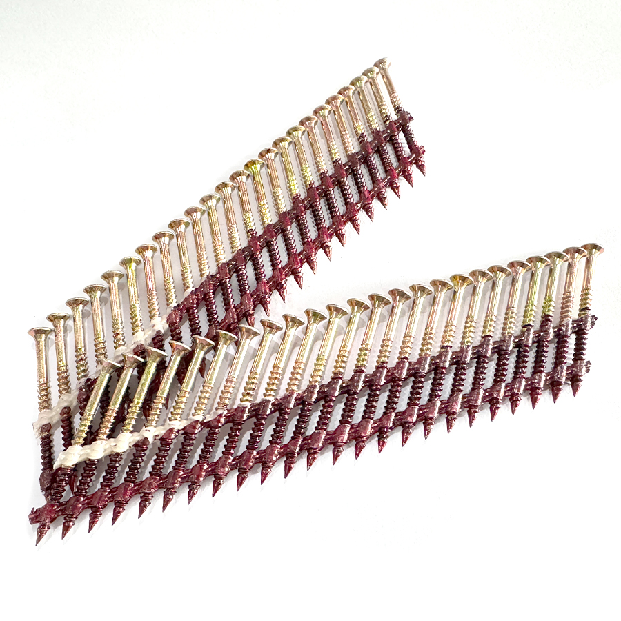 34 Degree Plastic Strip Nail Screw Fastener 2.8 X 50mm 