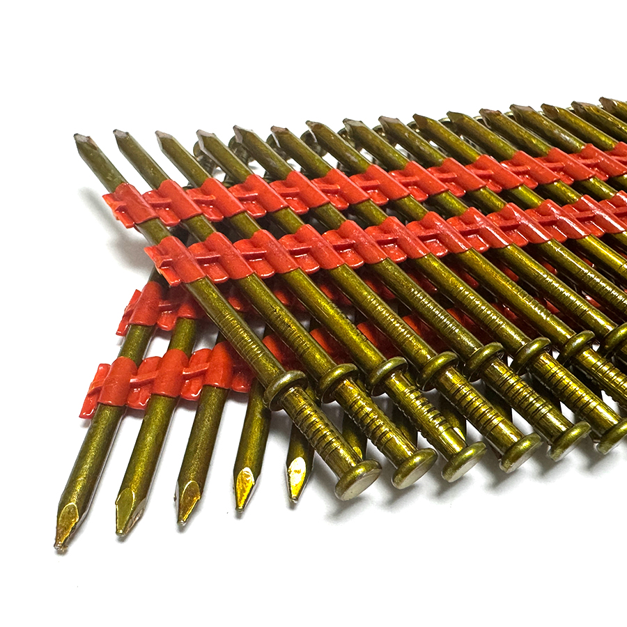 21 Degree 3.3x72mm Duplex Head Plastic Strip Nail 