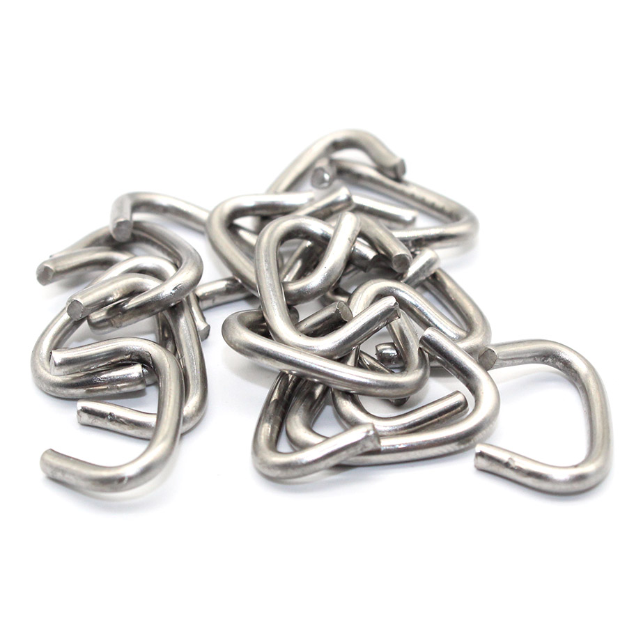 15 Gauge 1/2 Inch Stainless Steel Loose Hog Rings