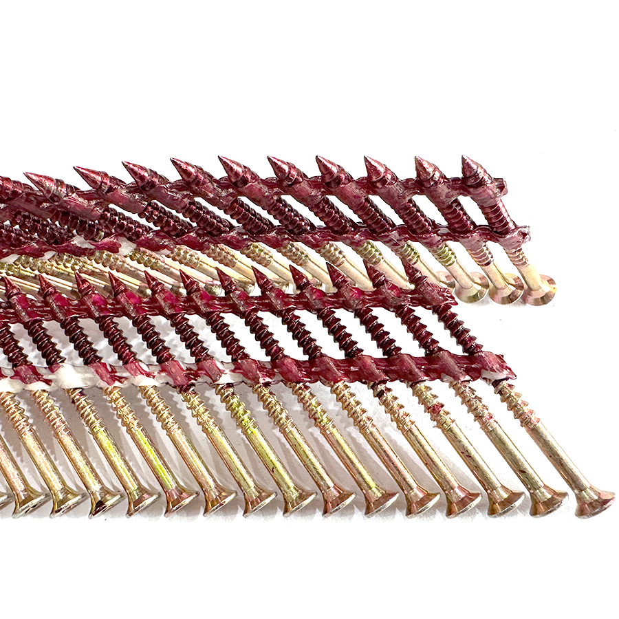 34 Degree Plastic Strip Nail Screw Fastener 2.8 X 50mm 