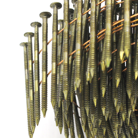 15 Degree Coil Siding Nails 0.092