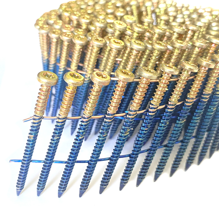 2-1/4 in. x .130 in. 15 Degree Wire Coil Versa Drive Nail Screw