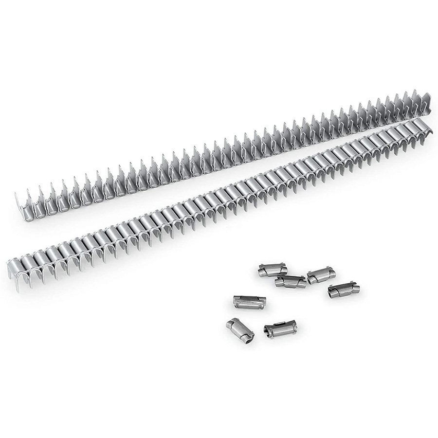 Strip Collated Steel Concertina Wire Clips 68H18S