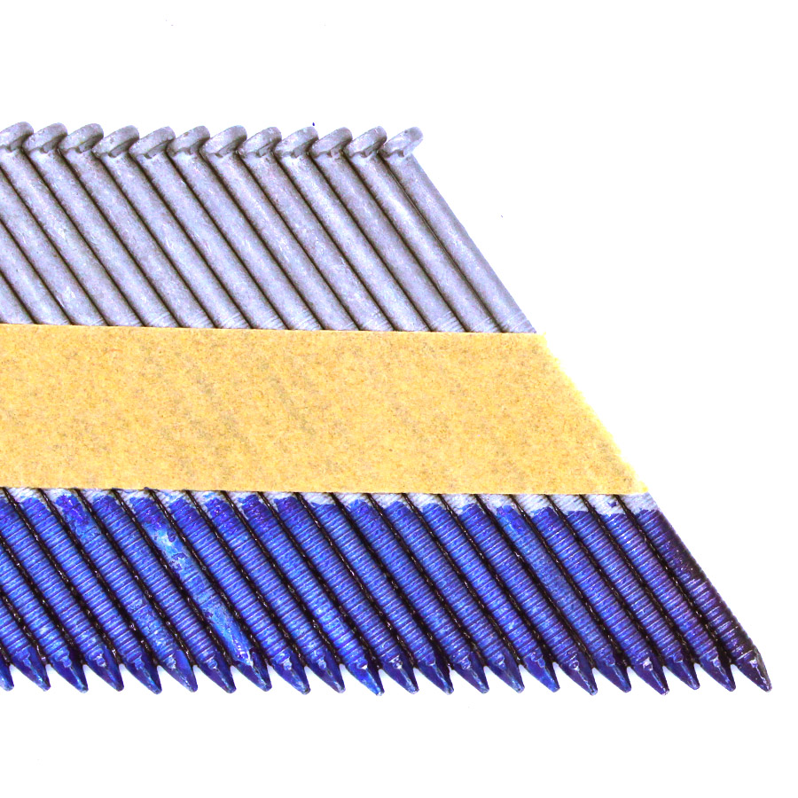 33 Degree Clipped Head Paper Collated Framing Nails